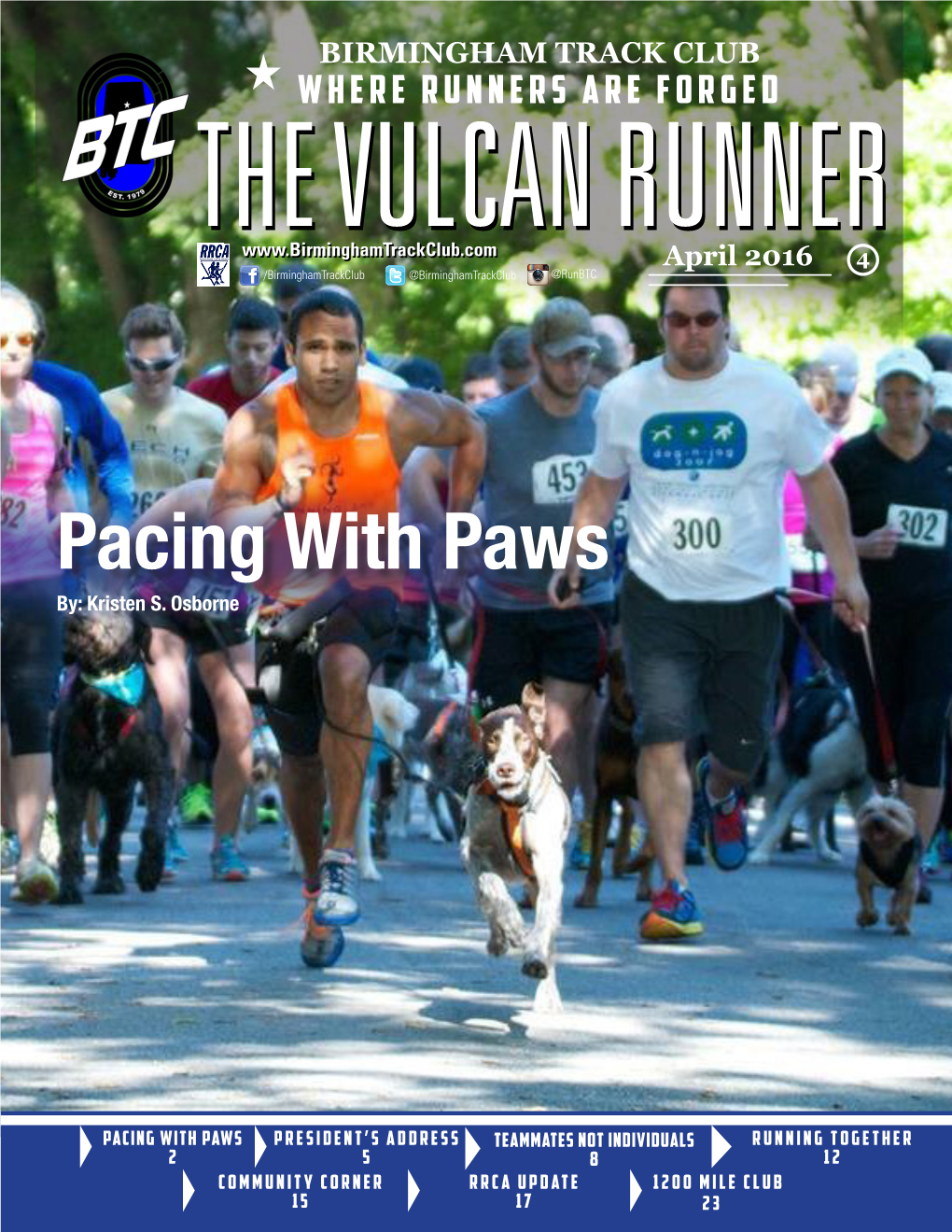 Pacing with Paws By: Kristen S