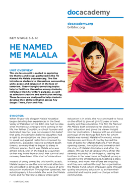 He Named Me Malala