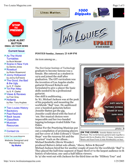Two Louies Magazine.Com Page 1 of 3