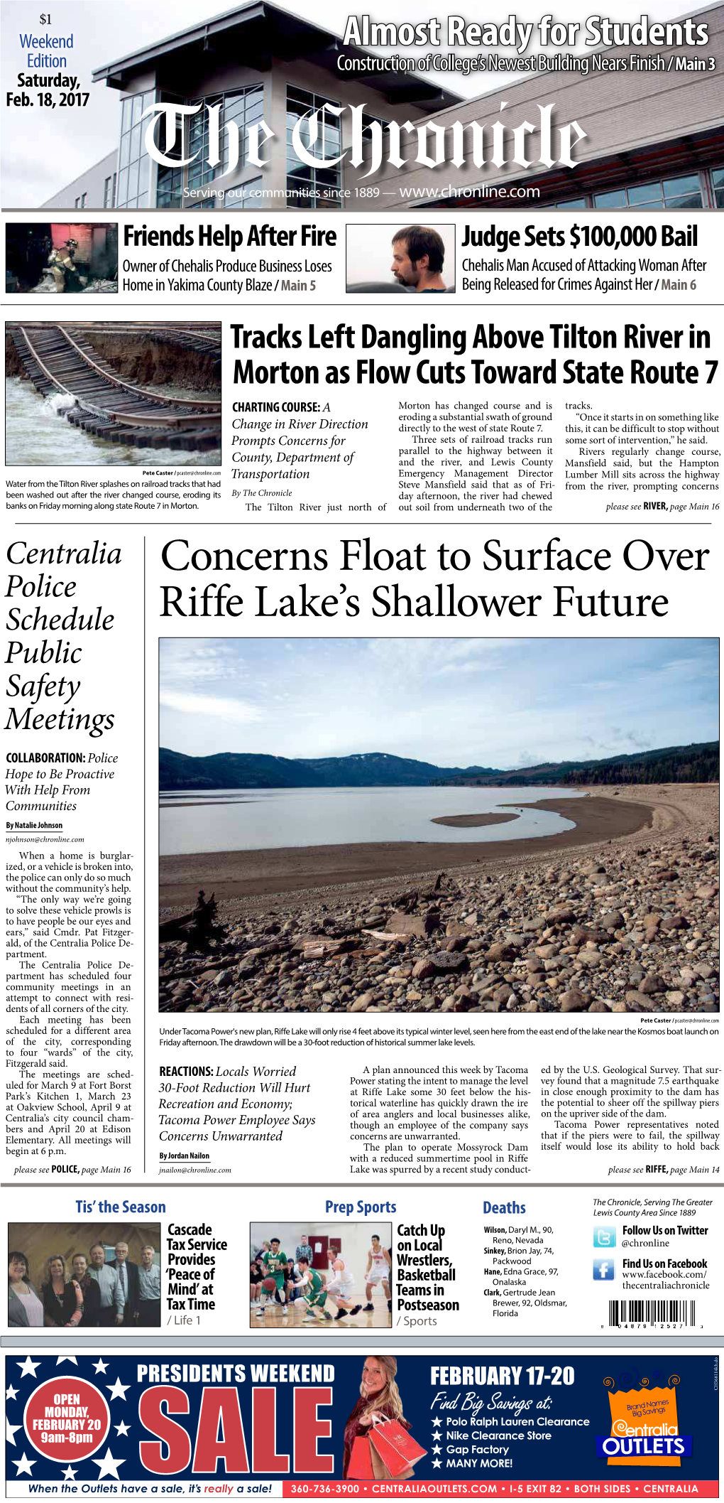 Concerns Float to Surface Over Riffe Lake's Shallower Future