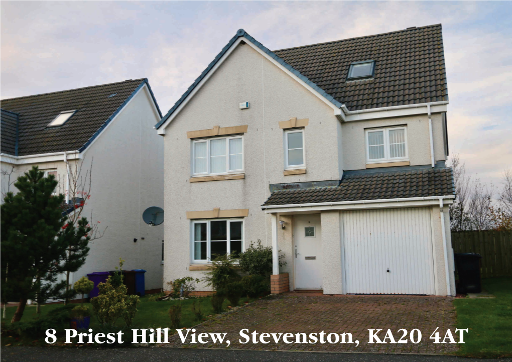 8 Priest Hill View, Stevenston, KA20 4AT KA20 Stevenston, View, Hill Priest 8