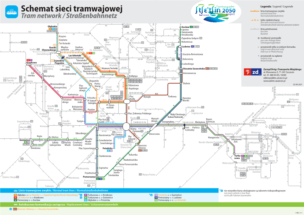 Schemat Sieci Tramwajowej (Format PDF; 168 Kib)