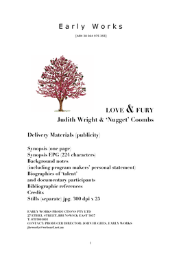 Judith Wright & 'Nugget' Coombs