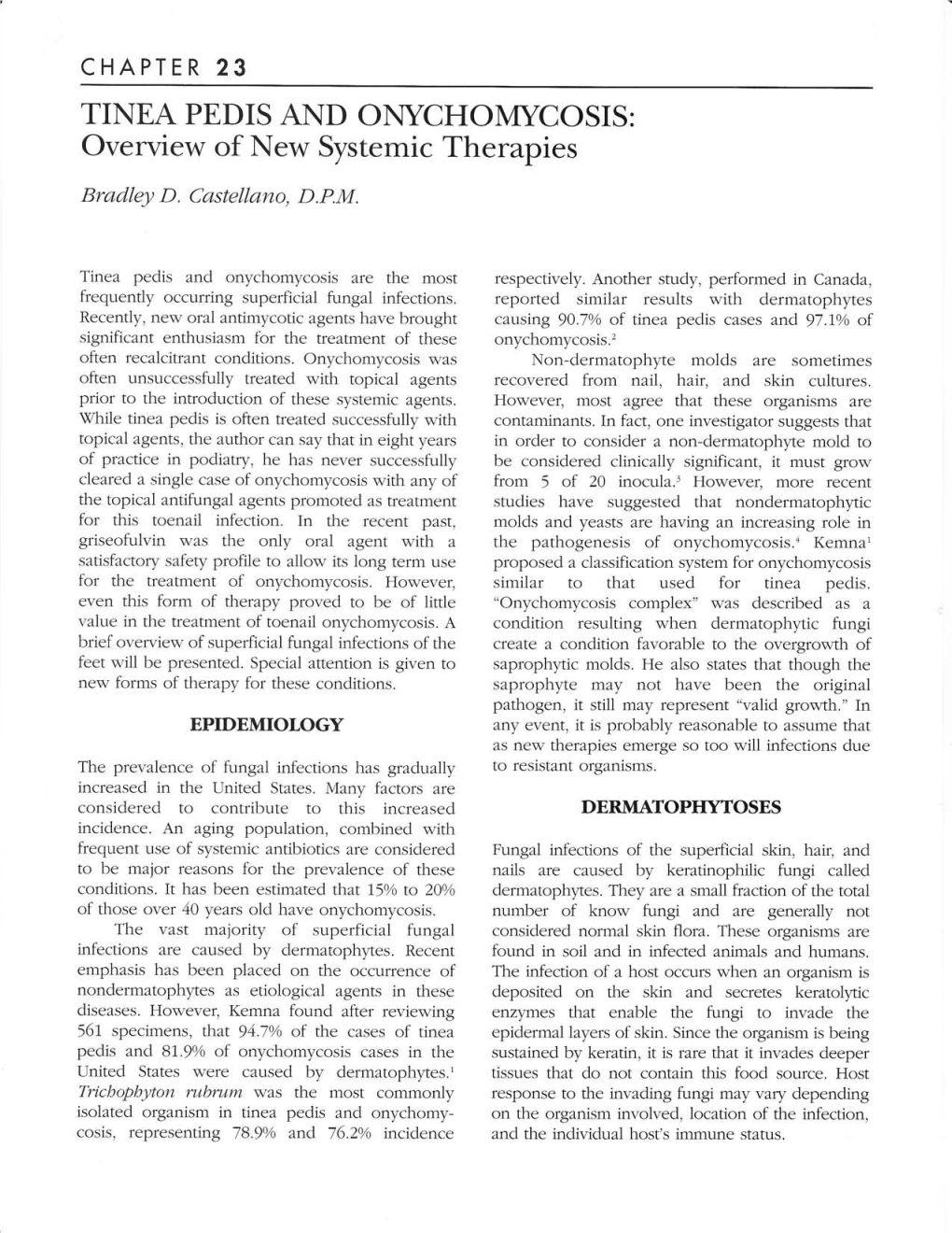 Tinea Pedis And Onychomycosis Are The Most Respectively Docslib 9508