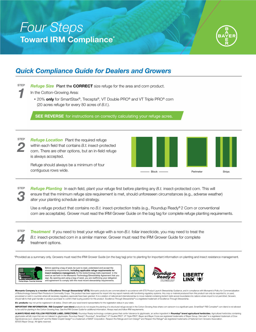 Four Steps Toward IRM Compliance*