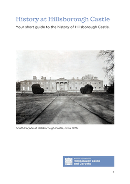 Your Short Guide to the History of Hillsborough Castle