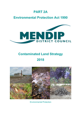 PART 2A Environmental Protection Act 1990 Contaminated Land