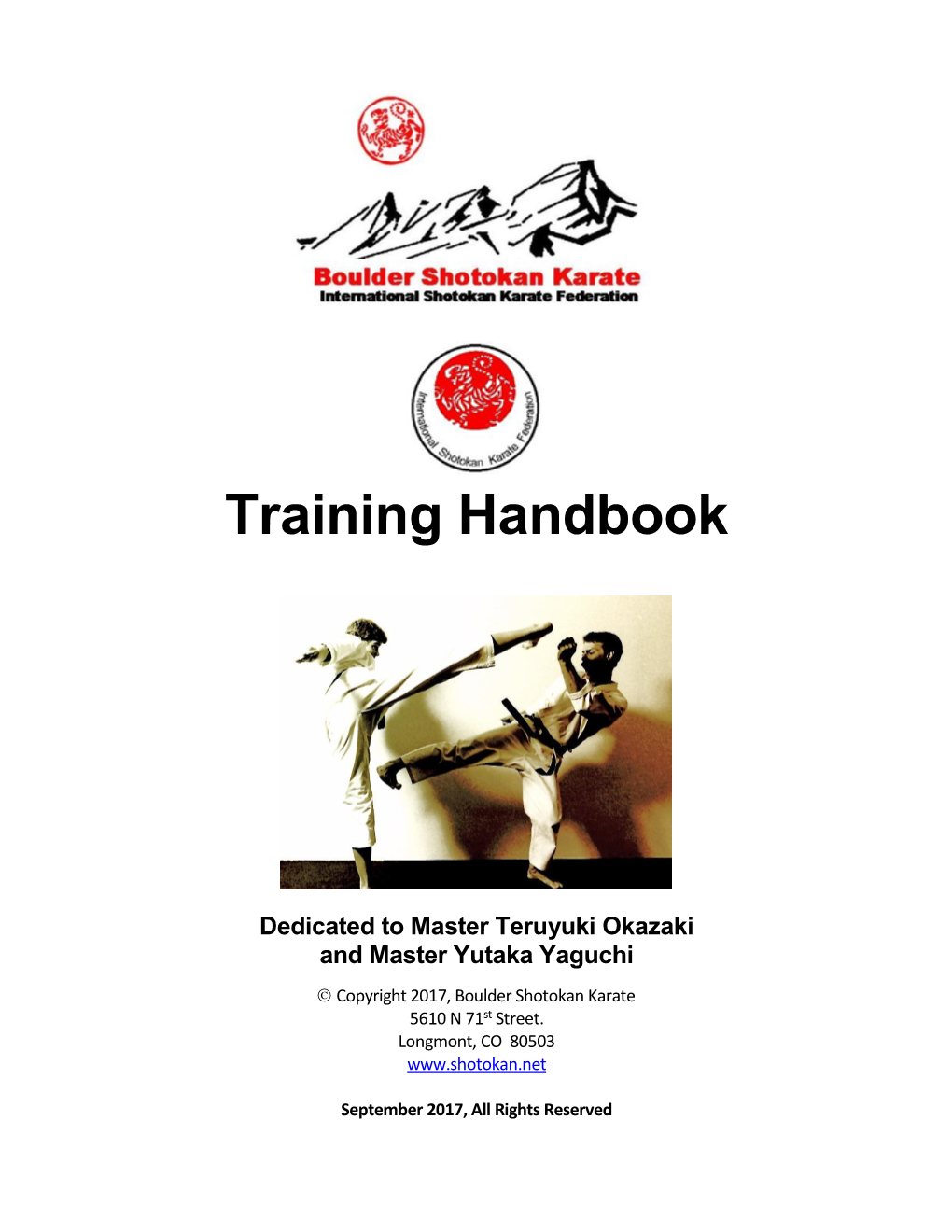 Training Handbook