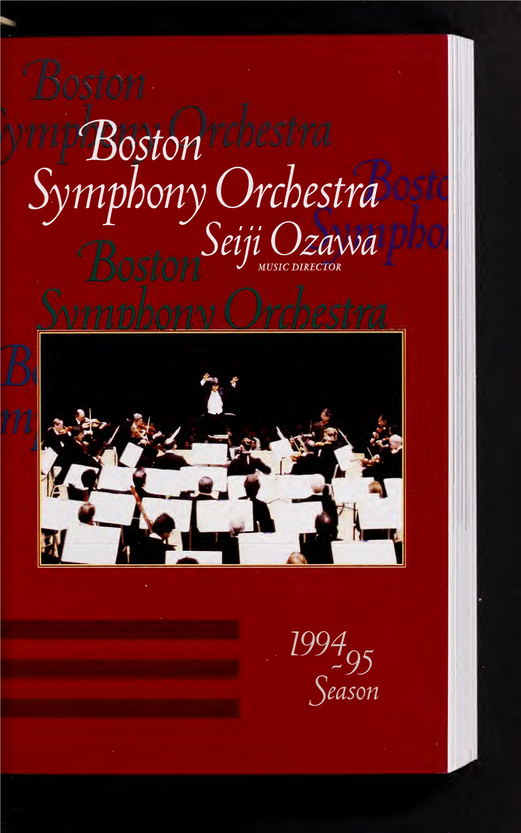 Boston Symphony Orchestra Concert Programs, Season 114, 1994-1995