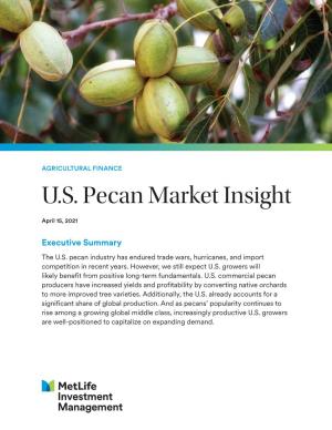 U.S. Pecan Market Insight