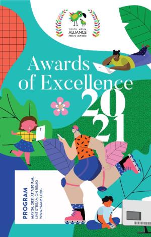 Awards of Excellence 20 21 MAY 26, 2021 at 7:30 P.M
