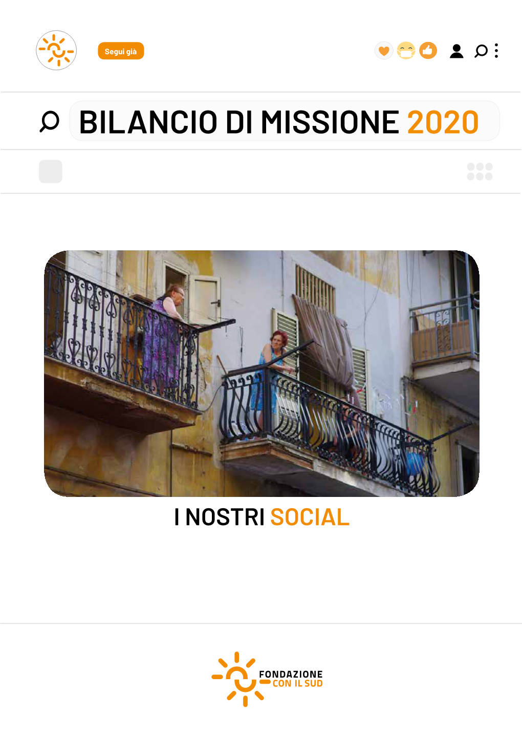 Bilancio Di Missione 2020