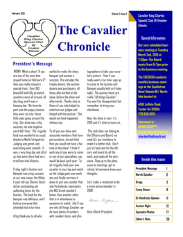 The Cavalier Chronicle Page 2