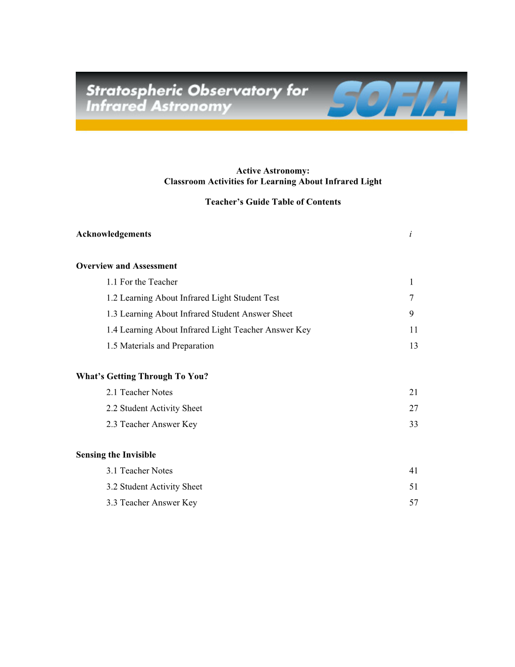 Active Astronomy: Classroom Activities for Learning About Infrared Light