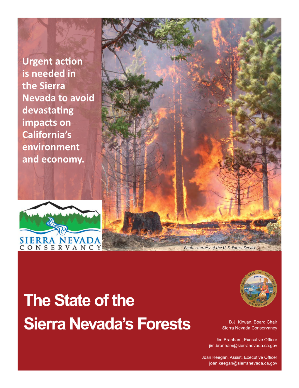 The State of the Sierra Nevada's Forests Report