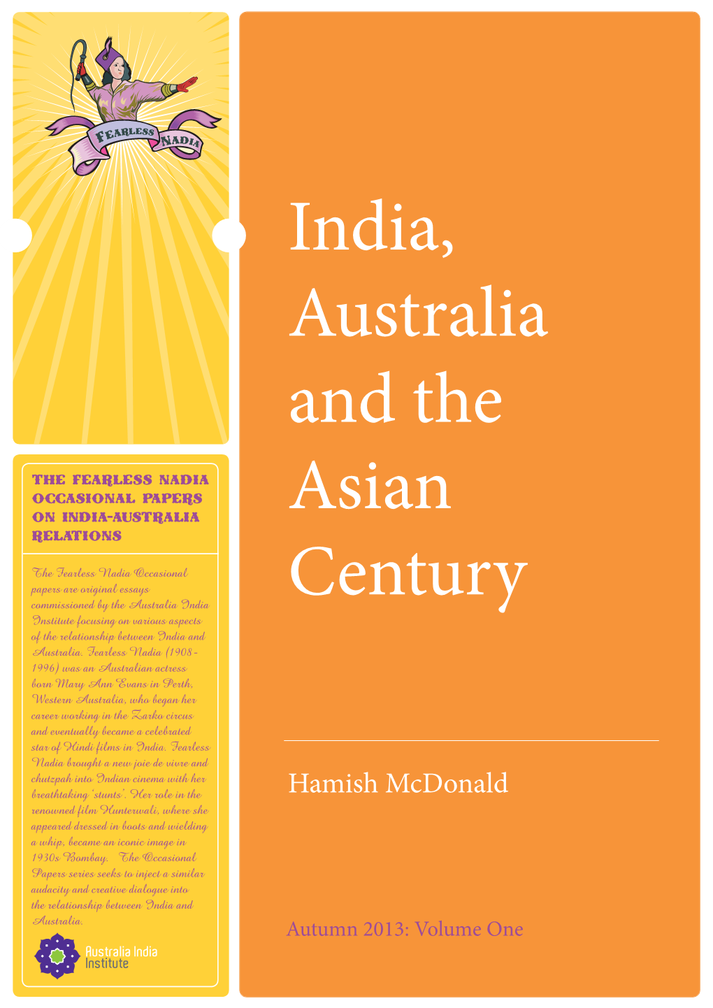 India, Australia and the Asian Century