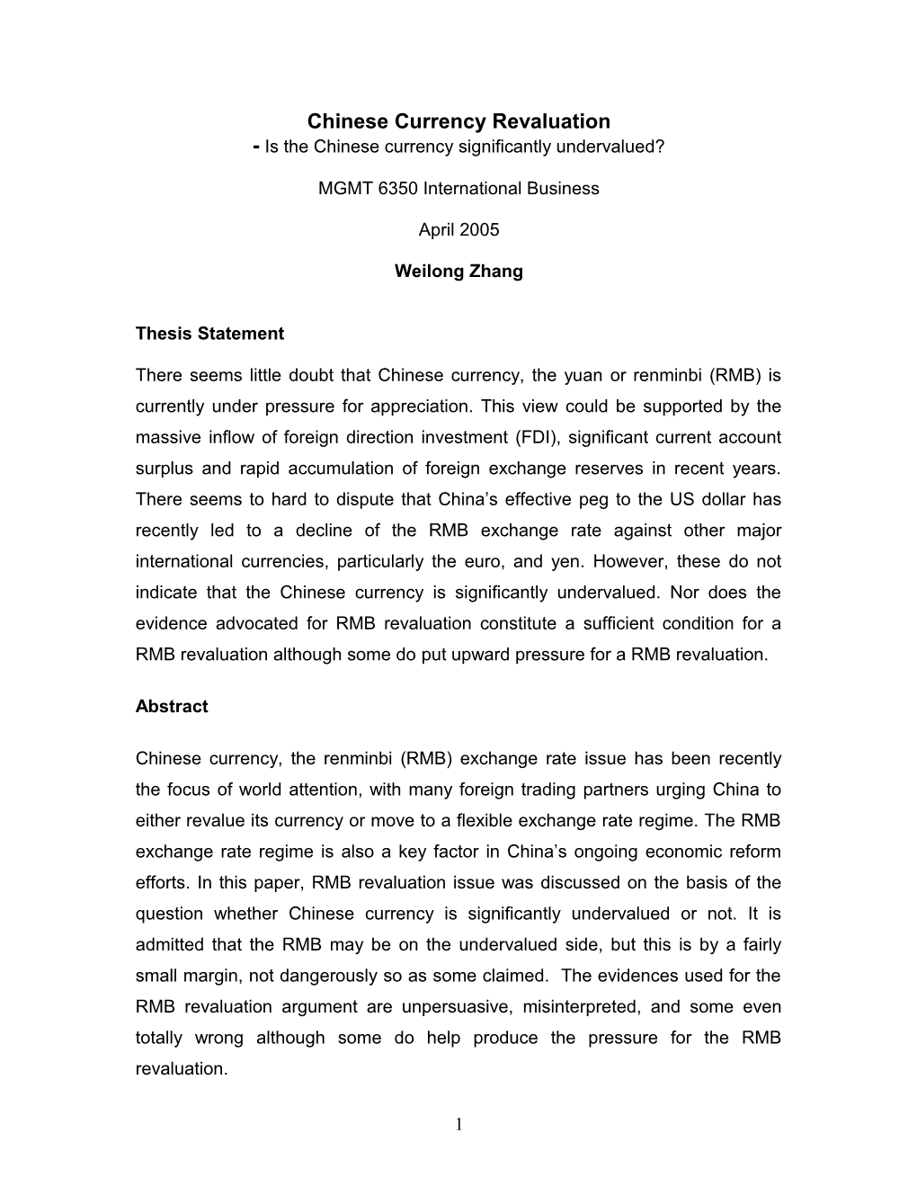 Case Study: Agricultural Subsides and Development