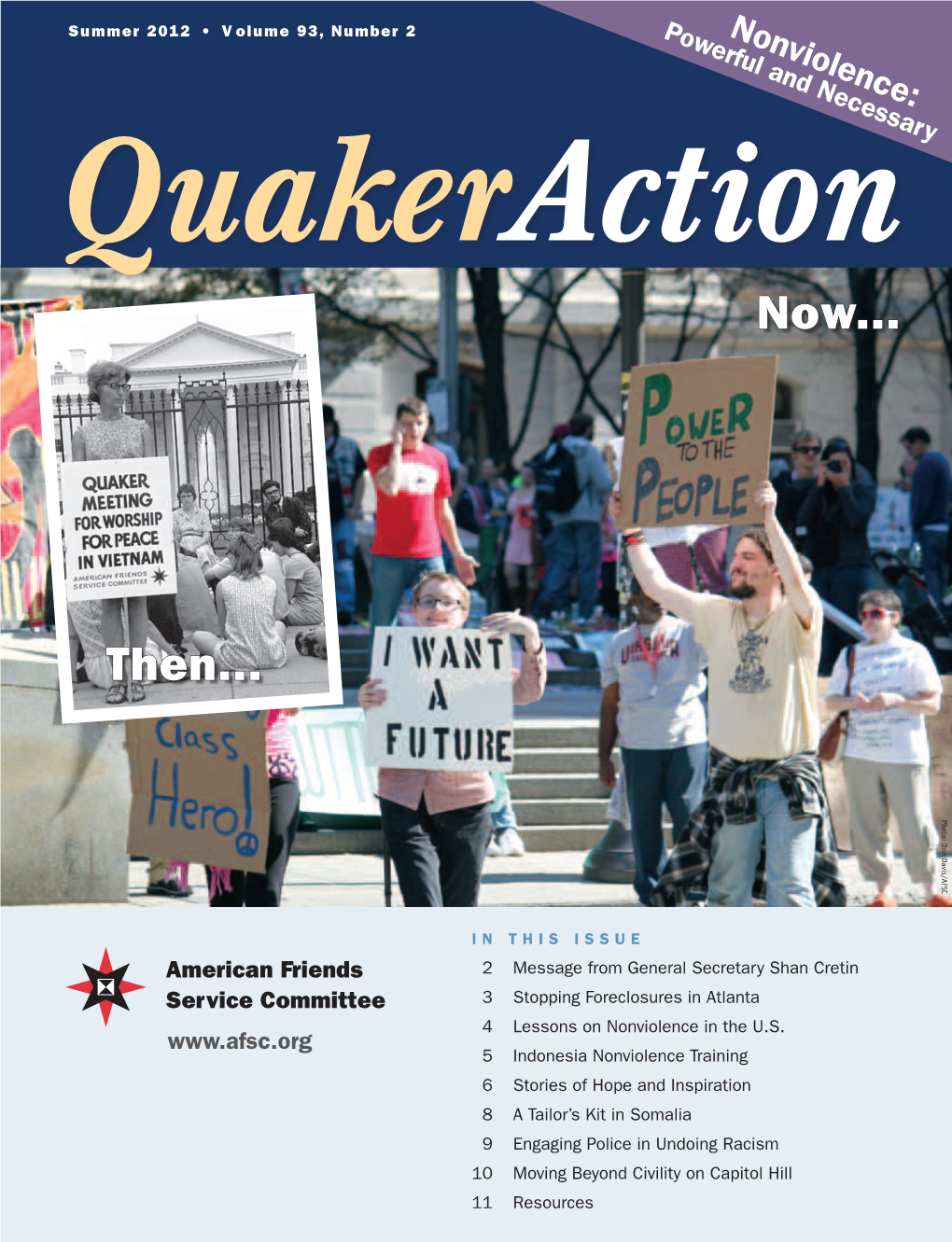 AFSC Quaker Action Summer 2012.Pdf