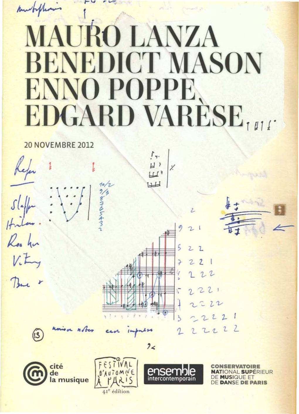 MAUROLANZA BENEDICT MASON ENNO POPPE, EDGARD Vareserulr