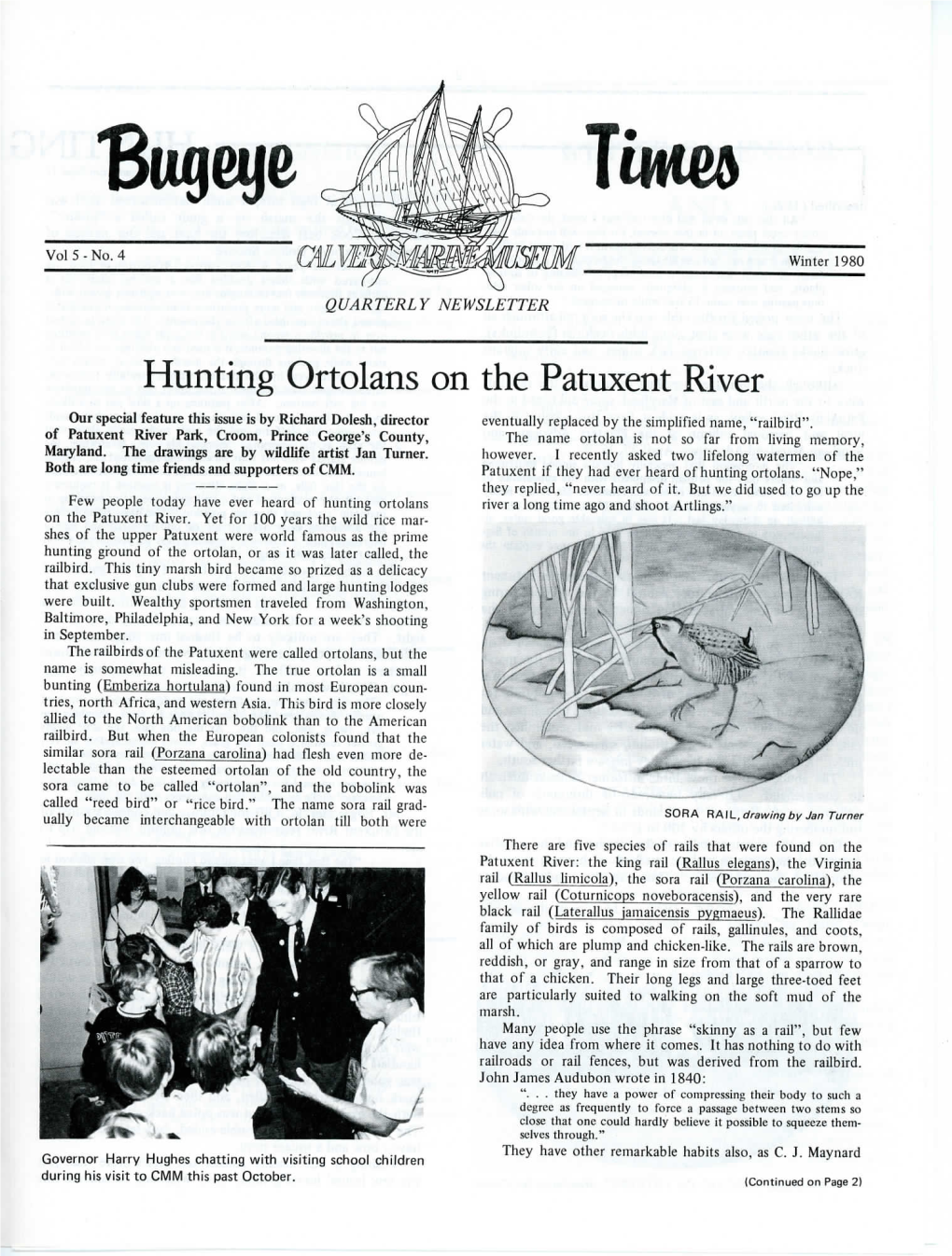 Hunting Ortolans on the Patuxent River