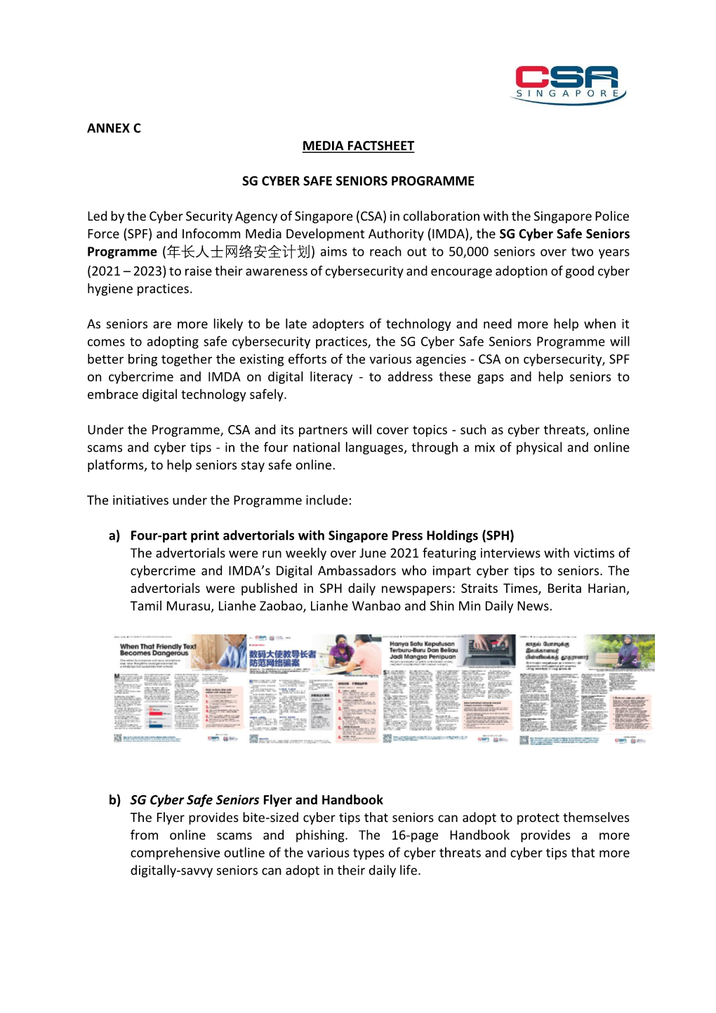 Annex C Media Factsheet Sg