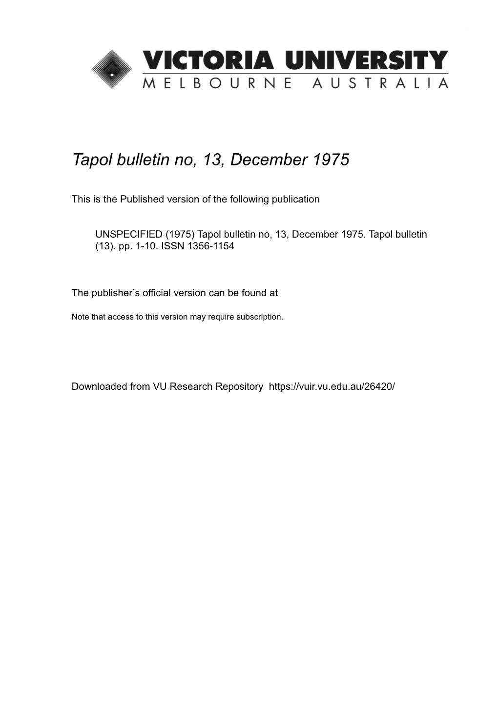 TAPOL13 Compressed.Pdf