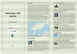 Saaremaa GPS Tracks