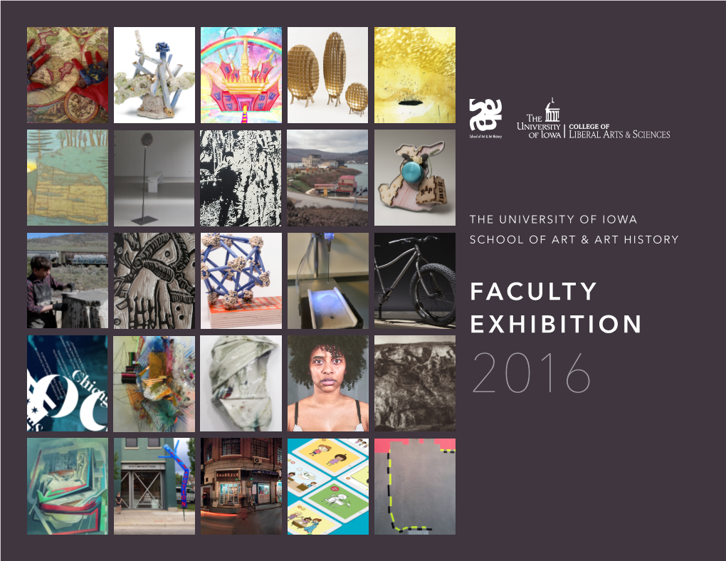 2016 Faculty Exhibition