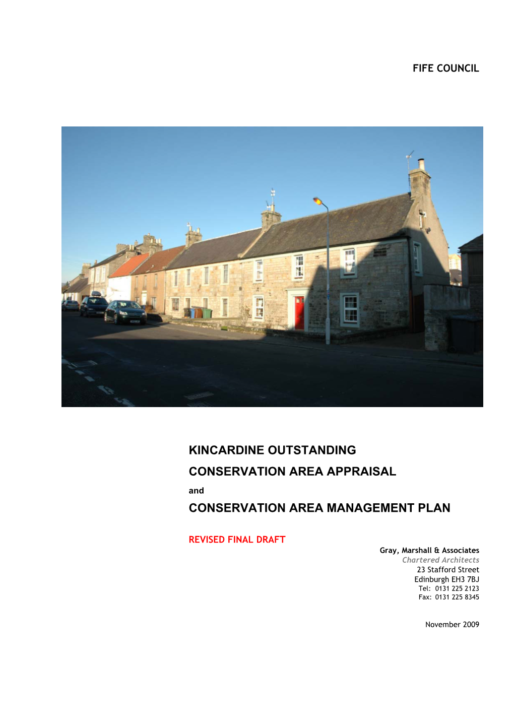Kincardine Conservation Area Appraisal and Management Plan