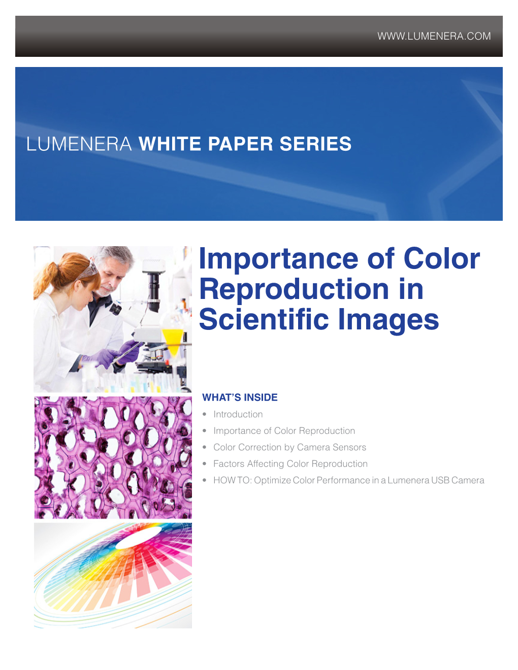 Importance of Color Reproduction in Scientific Images