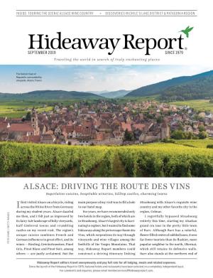 Alsace Wine Country + Discoveries in Chile’S Lake District & Patagonia Region