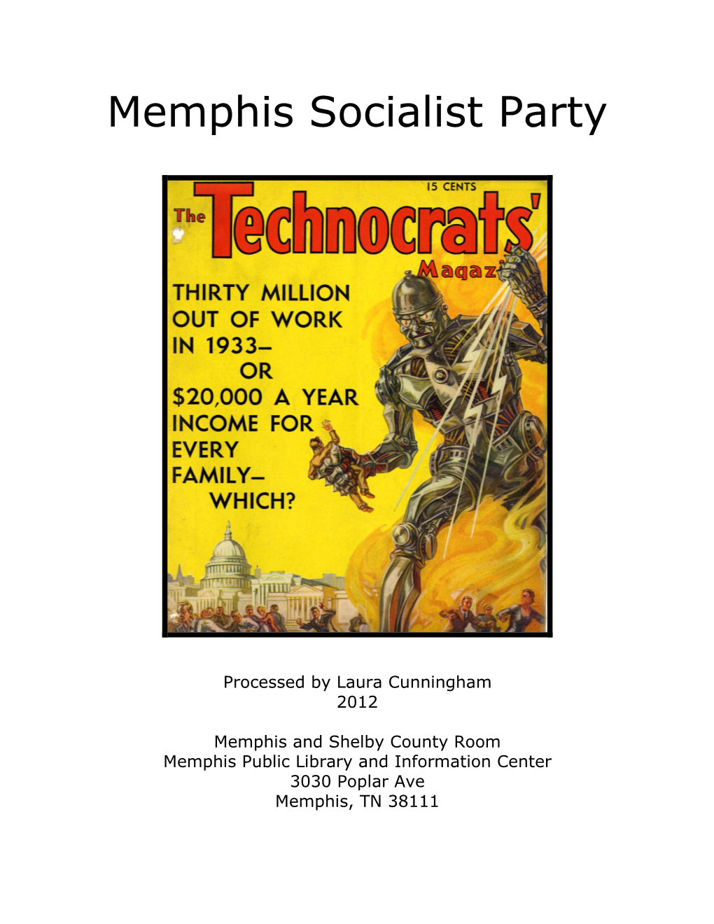 Memphis Socialist Party