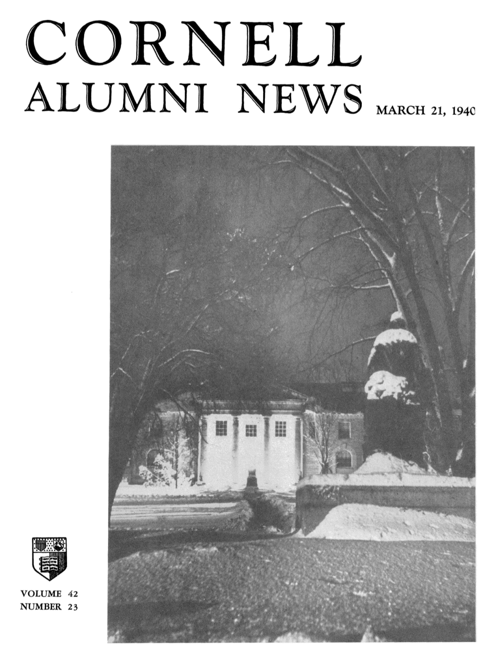 Alumni New March 21, 1940