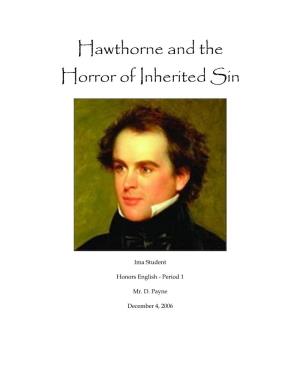 Hawthorne and the Horror of Inherited Sin