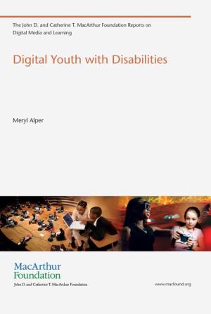 Digital Youth with Disabilities the John D