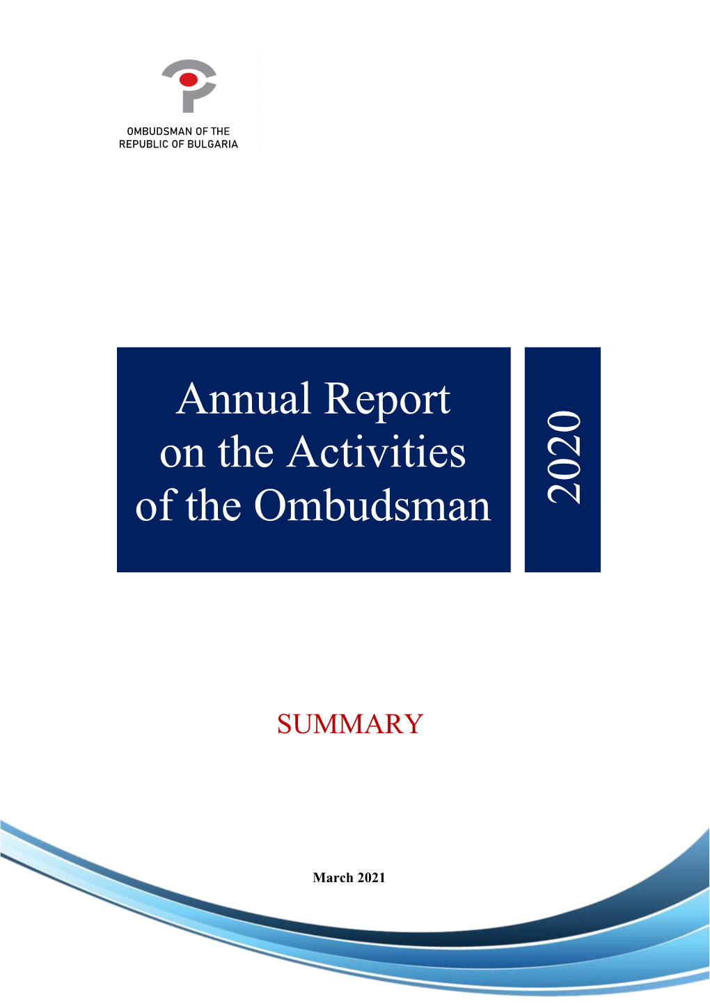 Annual Report on the Activities of the Ombudsman 2020