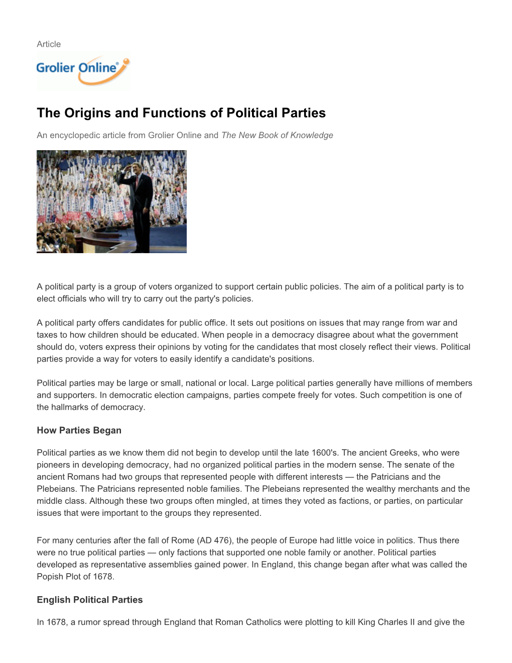 the-origins-and-functions-of-political-parties-docslib