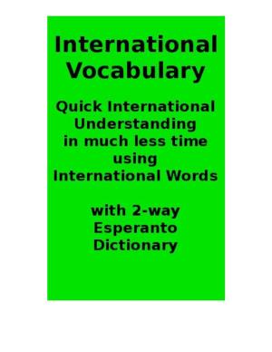 Internationalvocabulary.Pdf