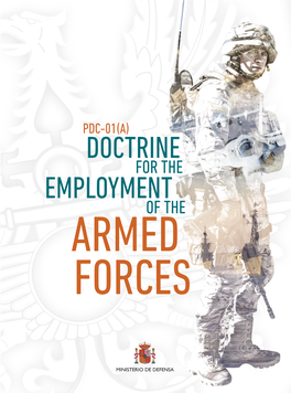 Doctrine for the Employment of the Armed Forces. PDC-01