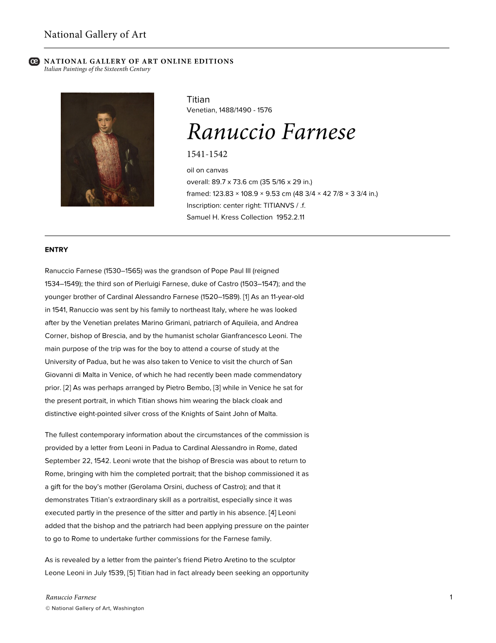 Ranuccio Farnese