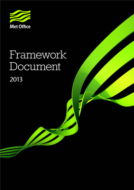 Framework Document 2013