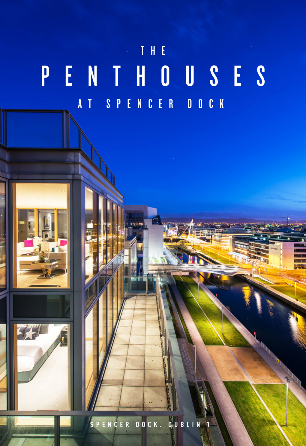 The Penthouses at Spencer Dock Surpass Expectation, Docklands with Water Features and Green Areas