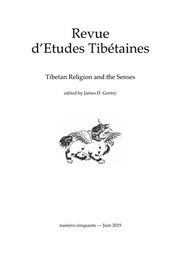 Revue D'etudes Tibétaines Est Publiée Par L'umr 8155 Du CNRS (CRCAO), Paris, Dirigée Par Sylvie Hureau