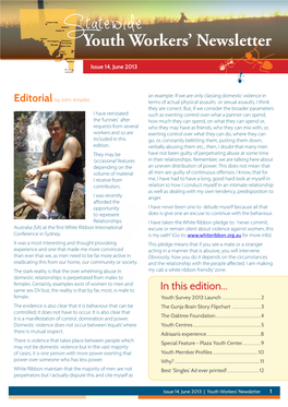 Youth Workers' Newsletter