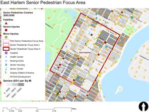 East Harlem Senior Pedestrian Focus Area