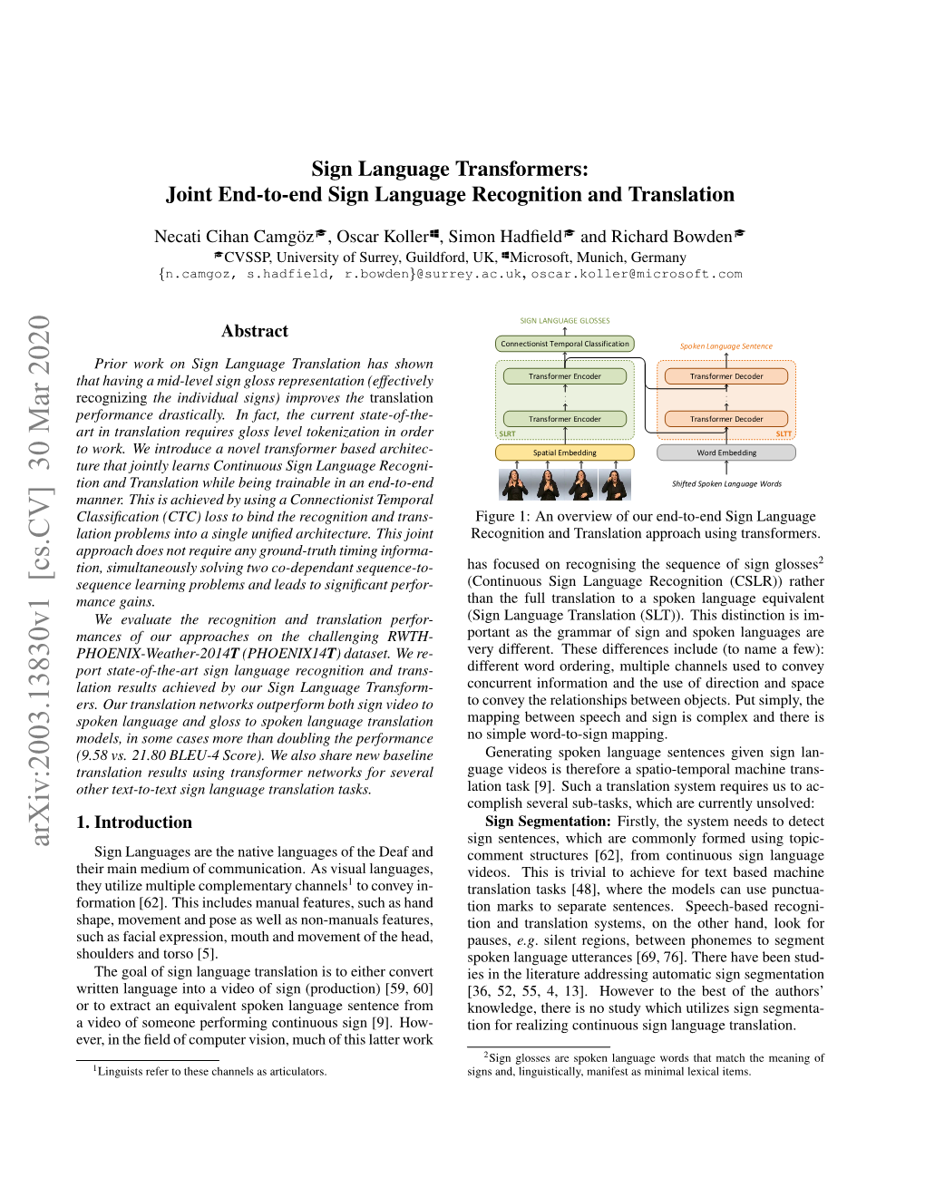 Arxiv:2003.13830V1 [Cs.CV] 30 Mar 2020