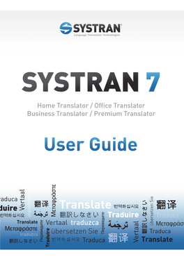 SYSTRAN-7-User-Guide.Pdf