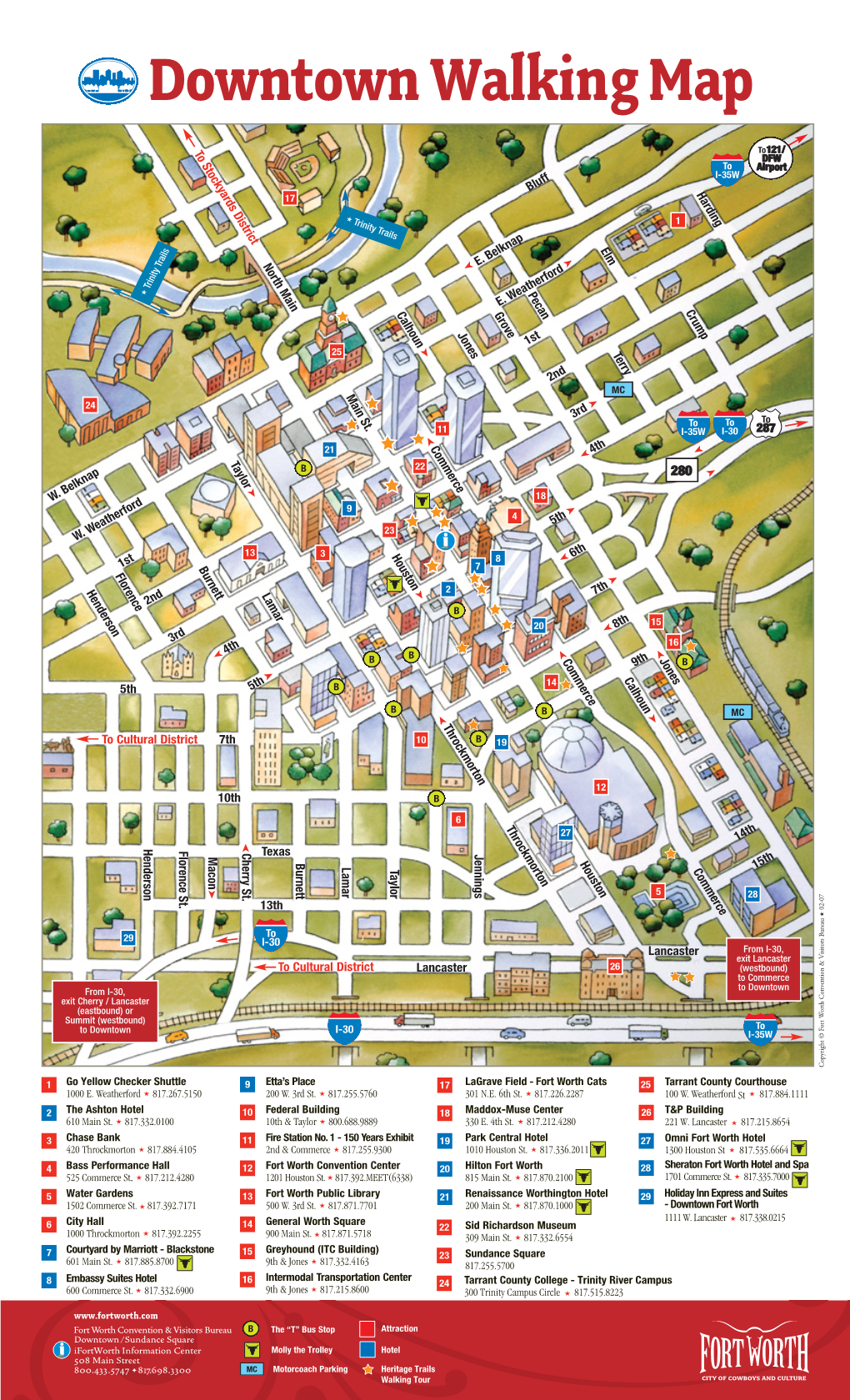 Downtown Walking Map