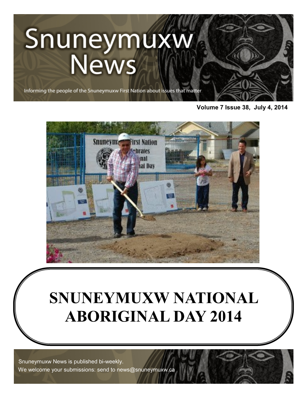 Snuneymuxw National Aboriginal Day 2014