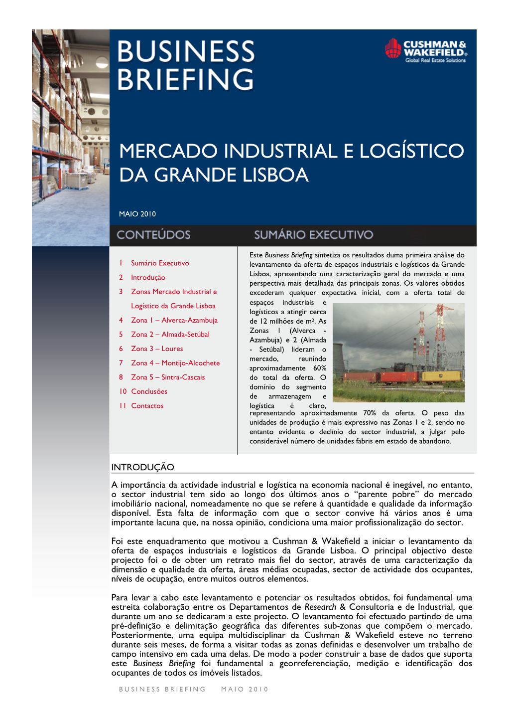 Mercado Industrial E Logístico Da Grande Lisboa